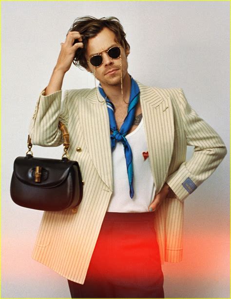 harry styles gucci vestito da donna|harry styles gucci handbags.